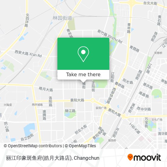 丽江印象斑鱼府(皓月大路店) map