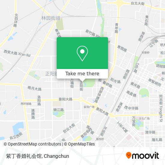 紫丁香婚礼会馆 map