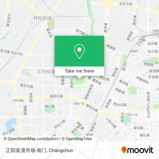 正阳装潢市场-南门 map