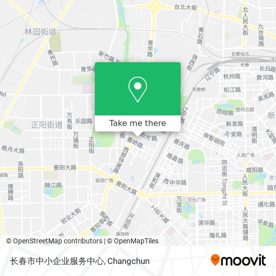 长春市中小企业服务中心 map