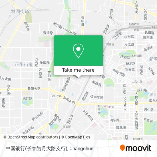中国银行(长春皓月大路支行) map