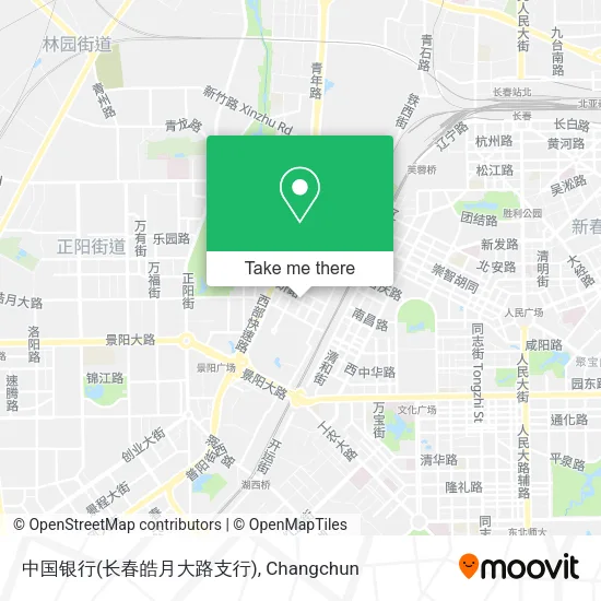 中国银行(长春皓月大路支行) map