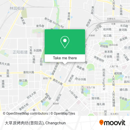 大草原烤肉坊(普阳店) map