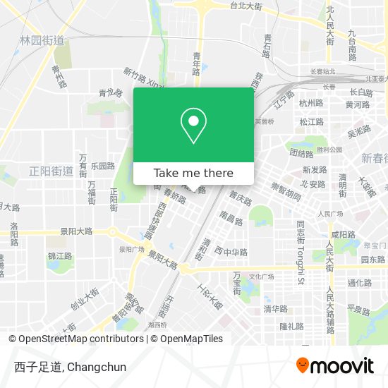西子足道 map