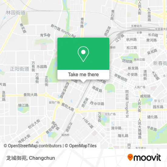 龙城御苑 map