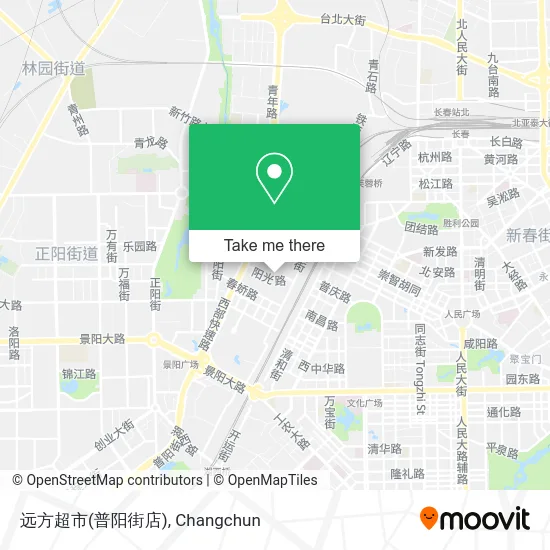 远方超市(普阳街店) map