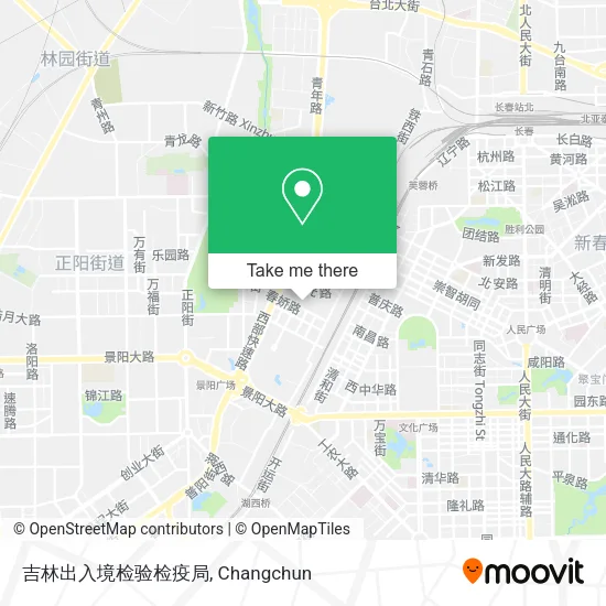 吉林出入境检验检疫局 map