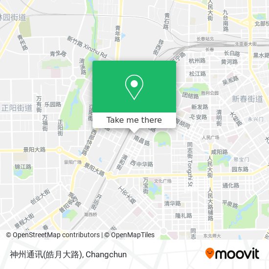 神州通讯(皓月大路) map