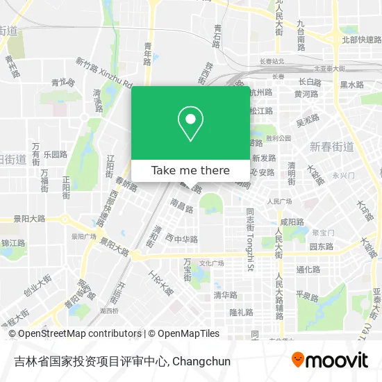 吉林省国家投资项目评审中心 map