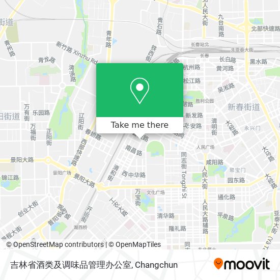 吉林省酒类及调味品管理办公室 map