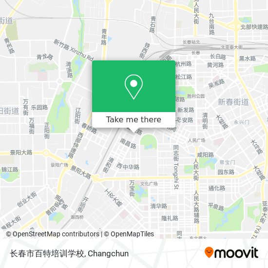 长春市百特培训学校 map