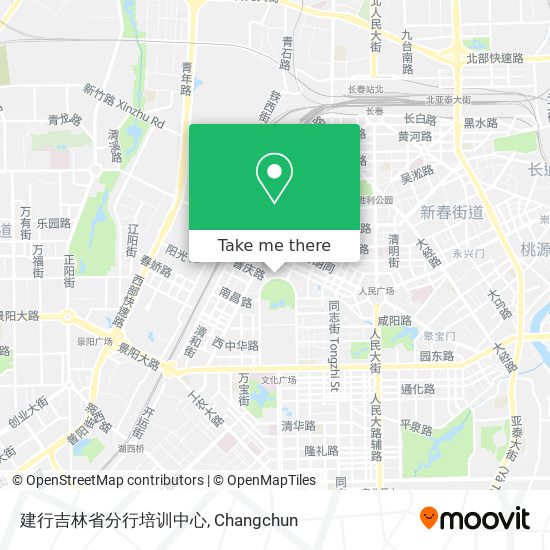建行吉林省分行培训中心 map