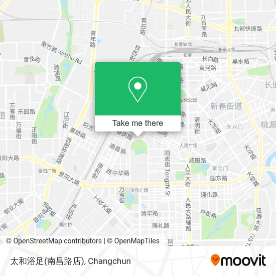 太和浴足(南昌路店) map