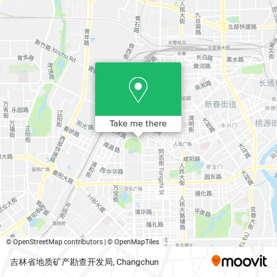 吉林省地质矿产勘查开发局 map