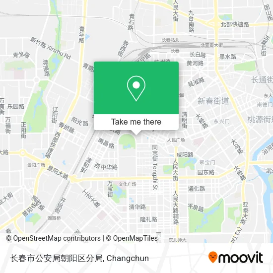 长春市公安局朝阳区分局 map