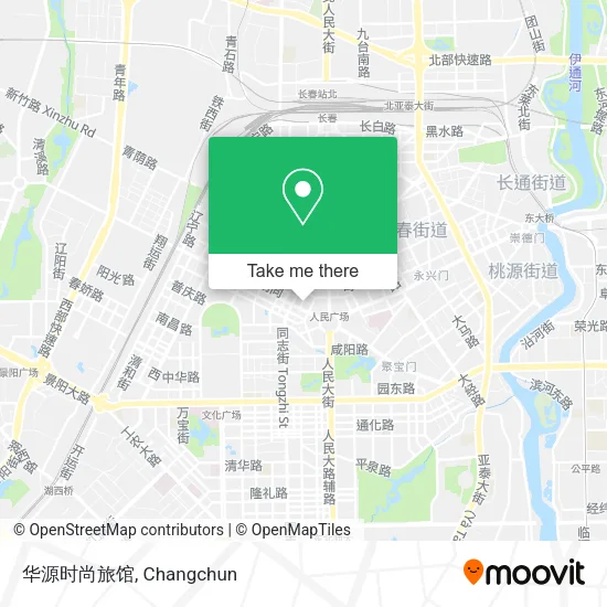 华源时尚旅馆 map