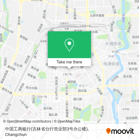 中国工商银行(吉林省分行营业部3号办公楼) map