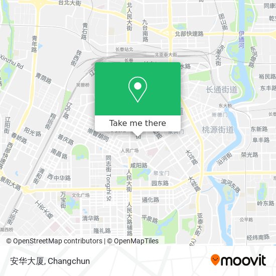 安华大厦 map
