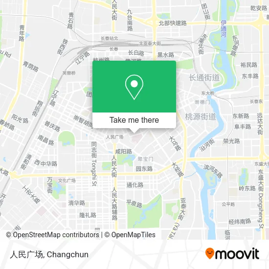人民广场 map