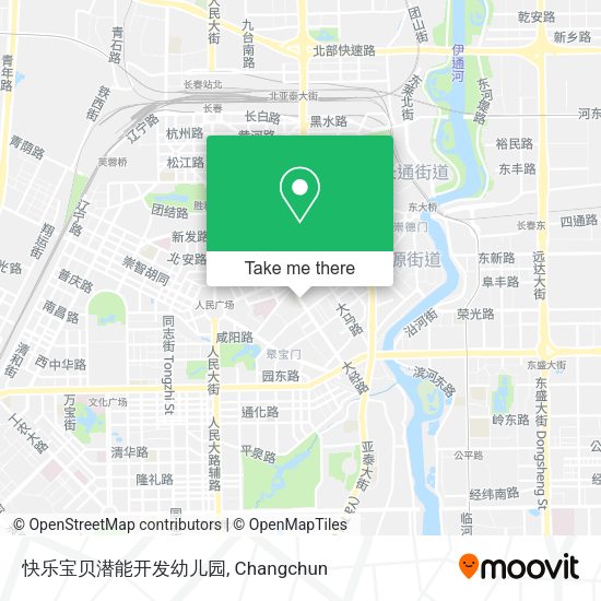 快乐宝贝潜能开发幼儿园 map