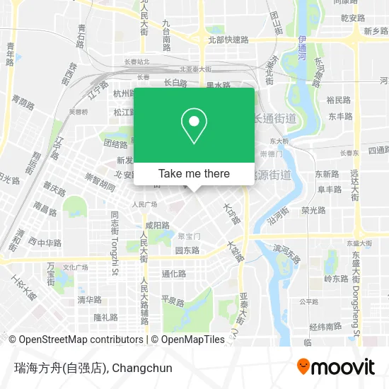 瑞海方舟(自强店) map