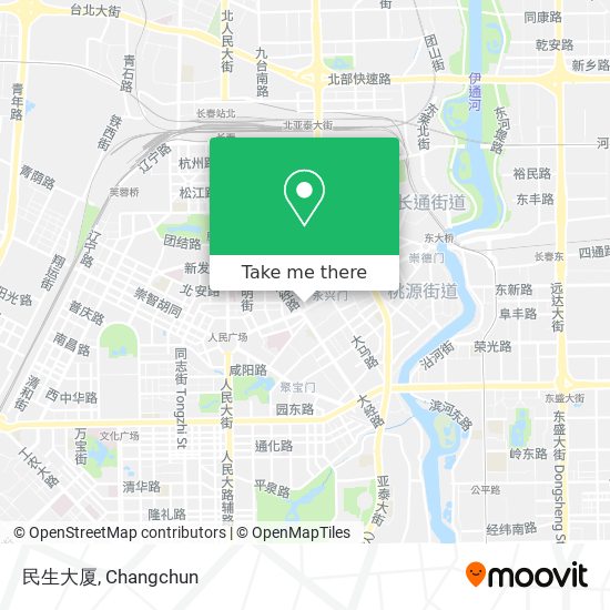 民生大厦 map