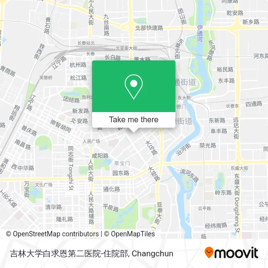 吉林大学白求恩第二医院-住院部 map