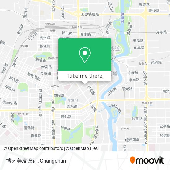 博艺美发设计 map