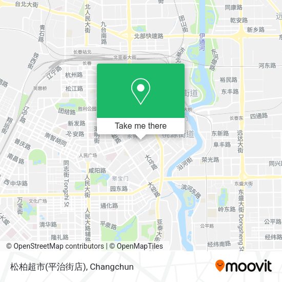 松柏超市(平治街店) map