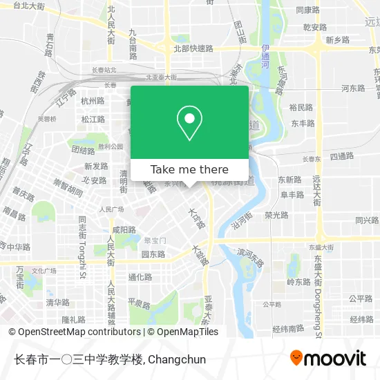 长春市一〇三中学教学楼 map