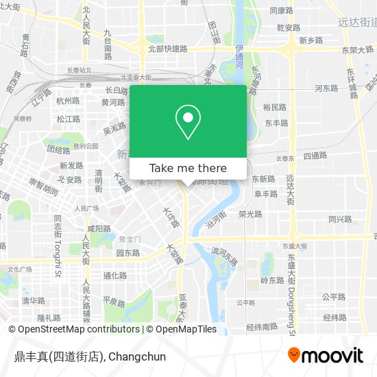 鼎丰真(四道街店) map