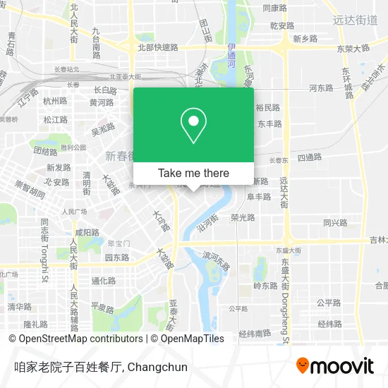 咱家老院子百姓餐厅 map