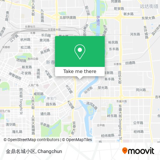 金鼎名城小区 map