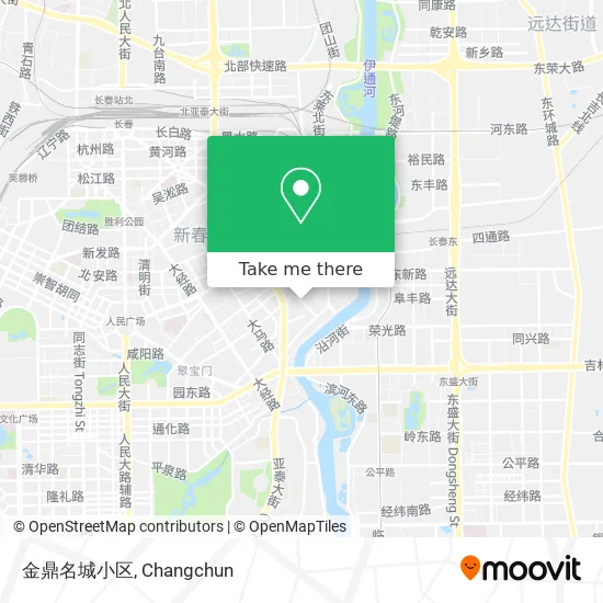 金鼎名城小区 map
