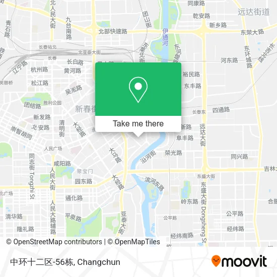 中环十二区-56栋 map
