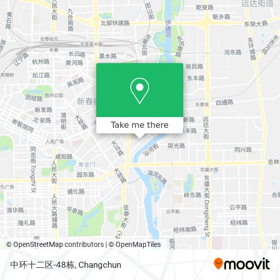 中环十二区-48栋 map
