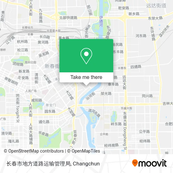 长春市地方道路运输管理局 map