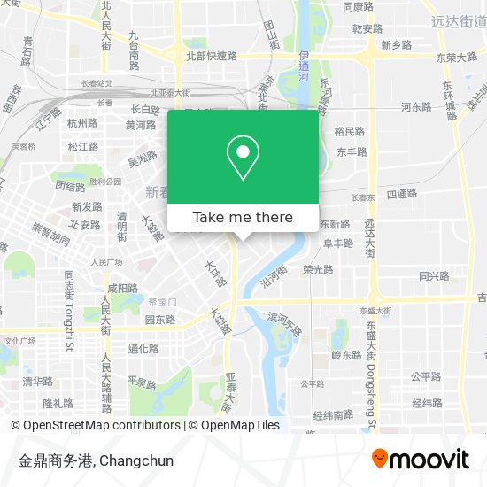金鼎商务港 map