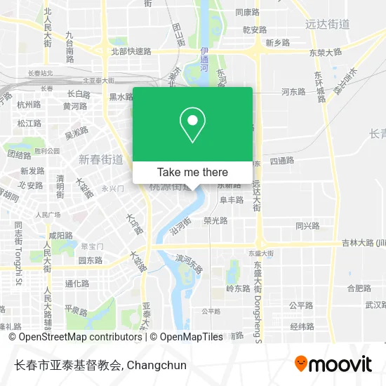 长春市亚泰基督教会 map