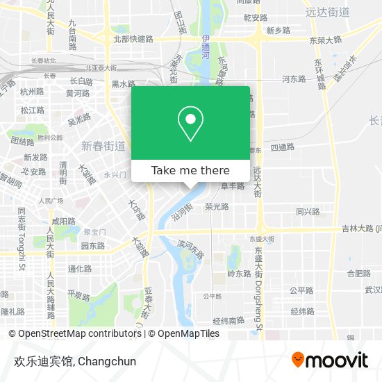 欢乐迪宾馆 map