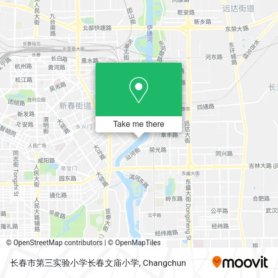长春市第三实验小学长春文庙小学 map