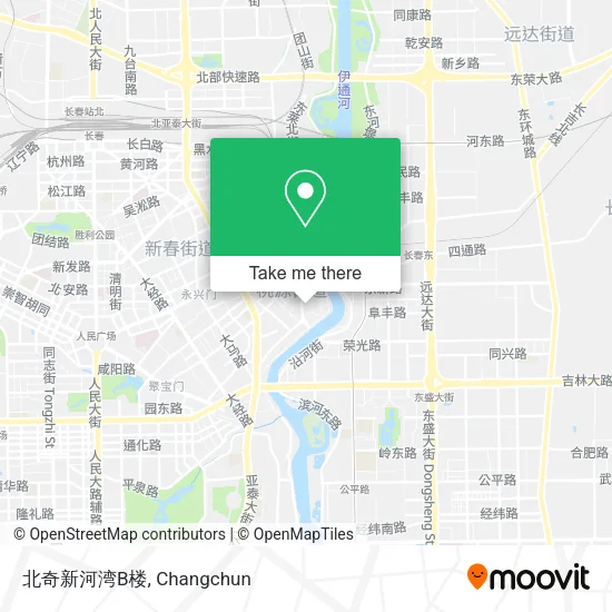北奇新河湾B楼 map