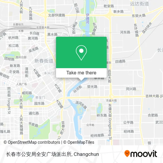 长春市公安局全安广场派出所 map