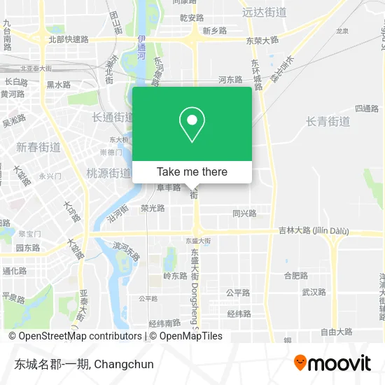 东城名郡-一期 map