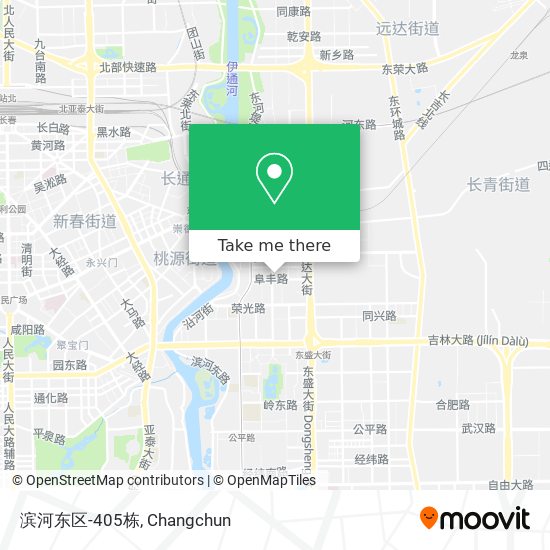 滨河东区-405栋 map