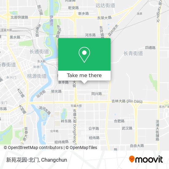 新苑花园-北门 map