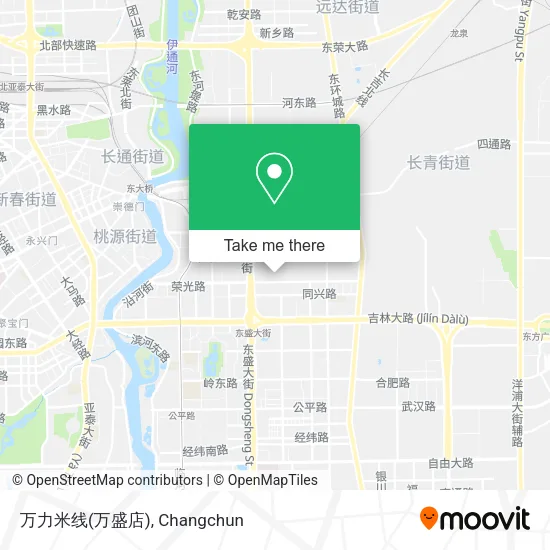 万力米线(万盛店) map