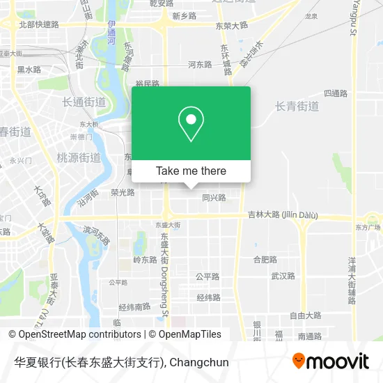 华夏银行(长春东盛大街支行) map