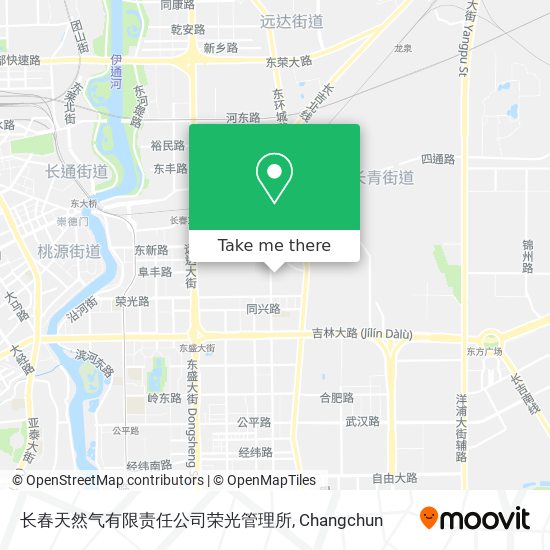长春天然气有限责任公司荣光管理所 map
