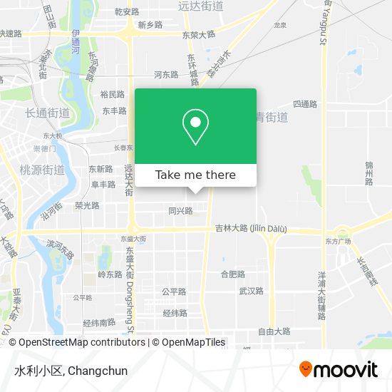 水利小区 map